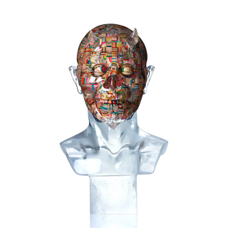 Illustration for article titled Sculptures Built From Skateboards And Made Like Japan's Buddha Statues